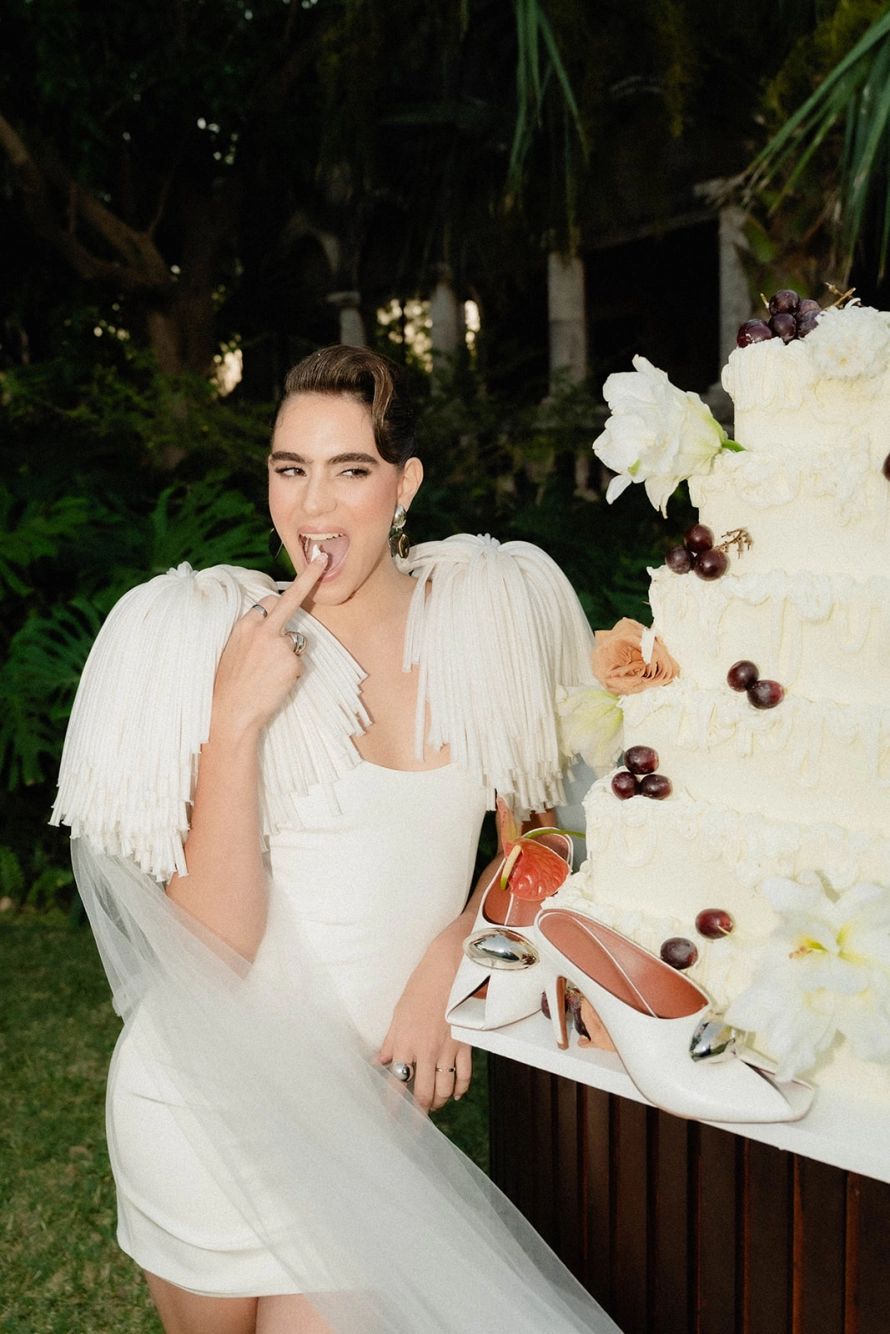 Maquillaje y peinado de novia día del evento