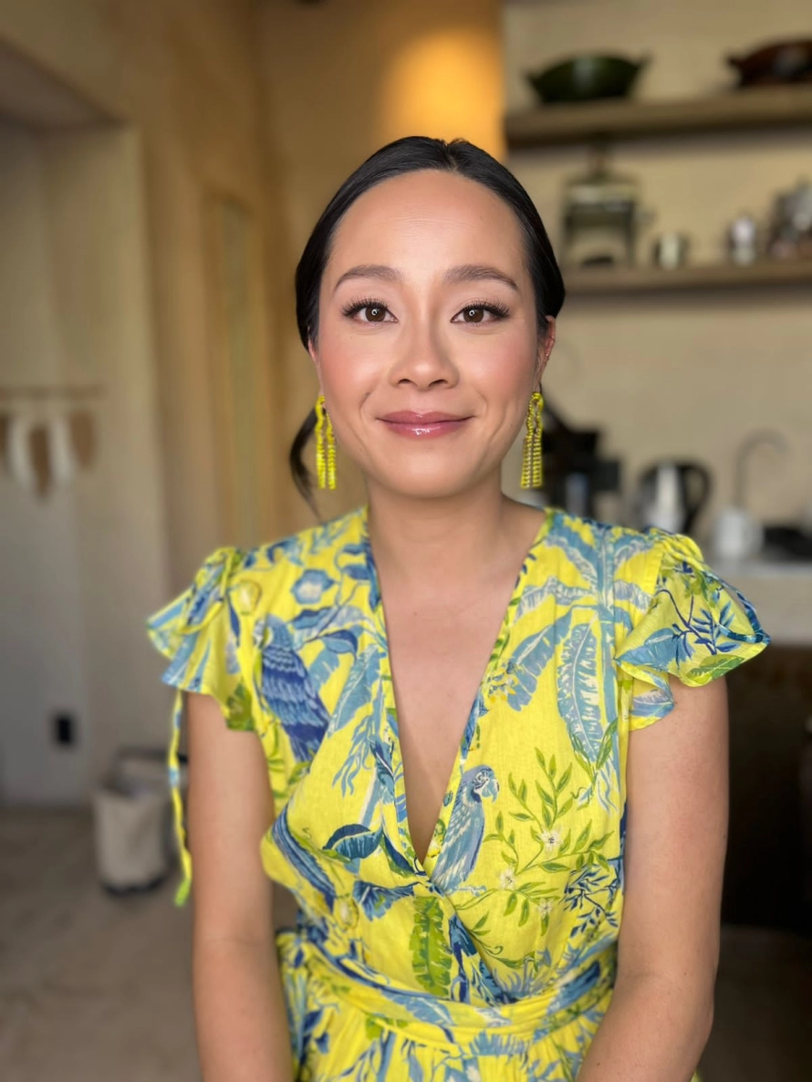 Sólo maquillaje de invitada